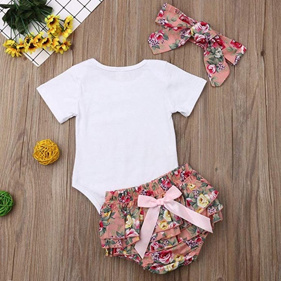 BOUTIQUE BABY GIRL OUTFIT 6-12 months NEW - Picture 7 of 7